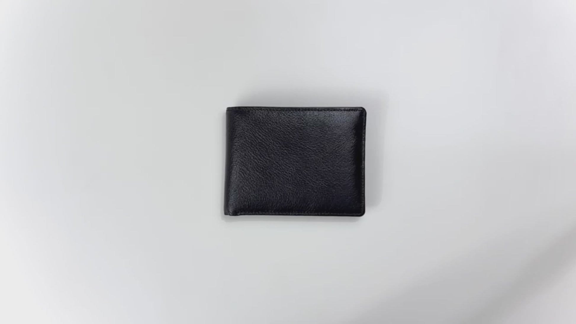 black leather wallet